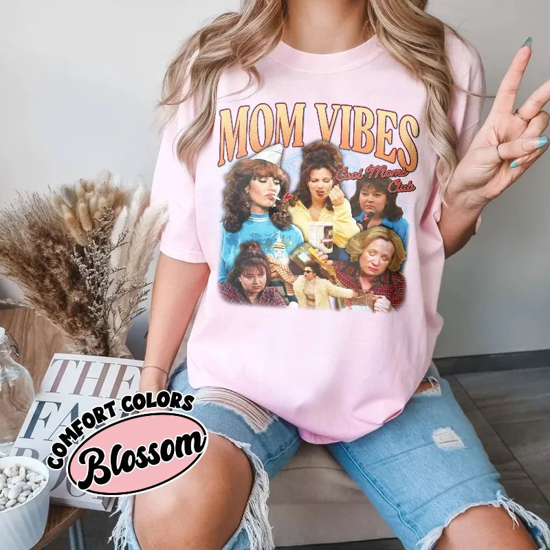 90’S Mom Vibes Shirt, Funny Mom Shirts, Cool Moms Club T Shirt, Funny Mom Life Tee, Mother's Day Gift, Cool Mom Gifts